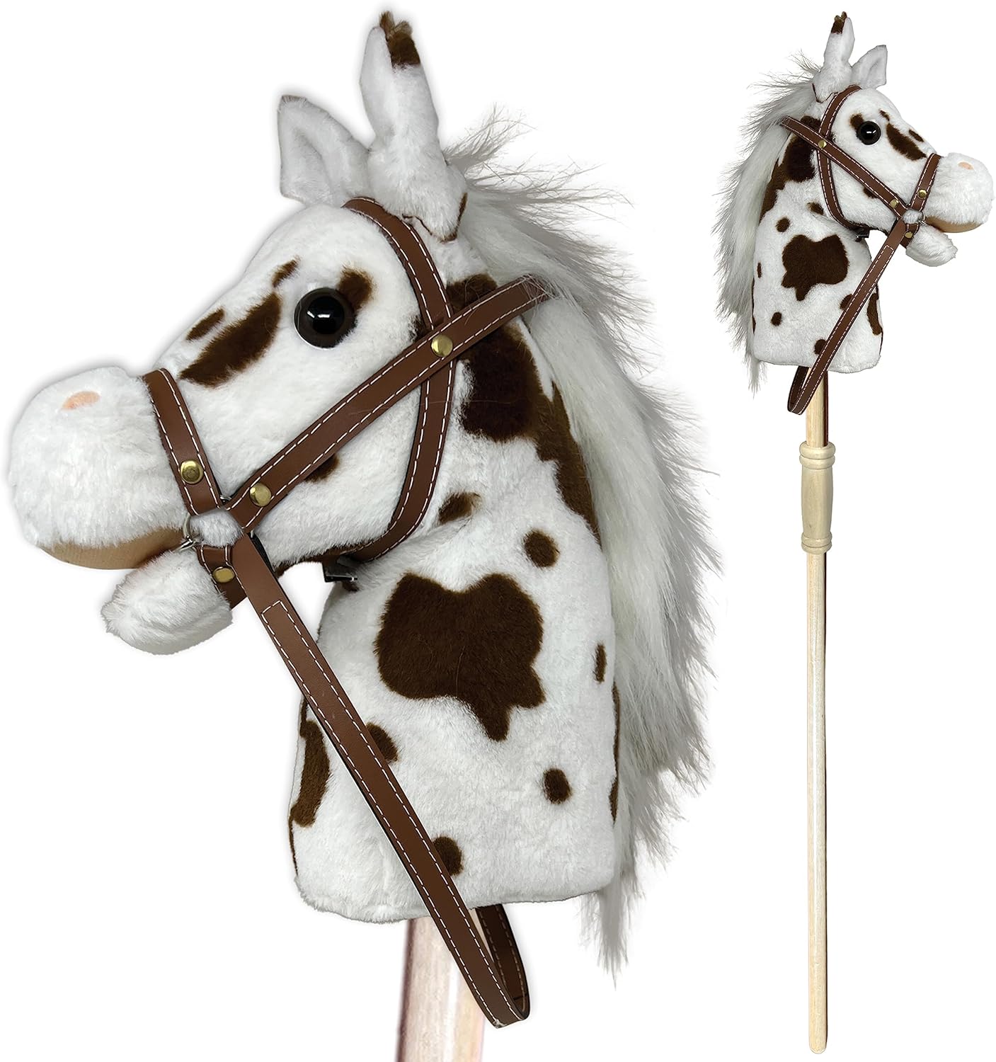 Monty plush hobby horse — ships to Brooklyn, New York